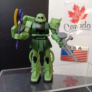 2020 Bandai Gundam Infinity Series MS-06F Zaku II 4.5" Action Figure Good